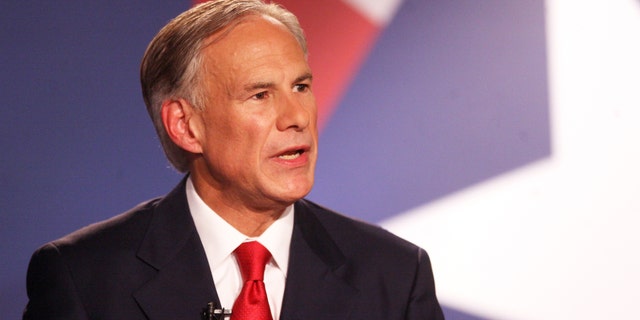 Texas Attorney General Greg Abbott speaks during the Rio Grande Valley Gubernatorial Debate between him and Texas state Sen. Wendy Davis in Edinburg, Texas on Friday, Sept. 19, 2014. The debate was the first of two scheduled before the November election. (AP Photo/The McAllen Monitor, Joel Martinez, Pool)