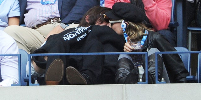 Diane Kruger and Norman Reedus were spotted at the Grey Goose suite for the 2017 U.S. Open in New York.