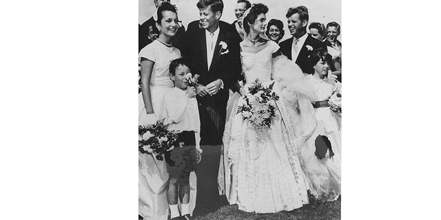Group photo on wedding day.