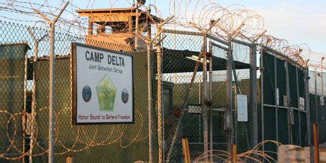 The entrance to Camp Delta at Guantanamo Bay in a 2010 file photo.