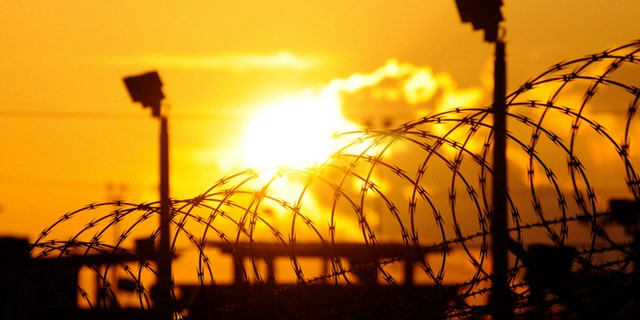 More than 100 detainees at the detention center at U.S. Naval Base Guantanamo Bay, in Cuba, are on hunger strike. (AP)