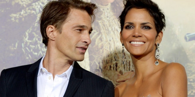 Halle Berry and Olivier Martinez.