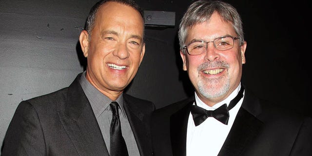 Sept. 27: Tom Hanks and Capt. Richard Phillips attend the world premiere of "Captain Phillips" in New York.
