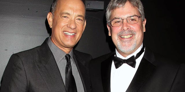Sept. 27: Tom Hanks and Capt. Richard Phillips attend the world premiere of "Captain Phillips" in New York.