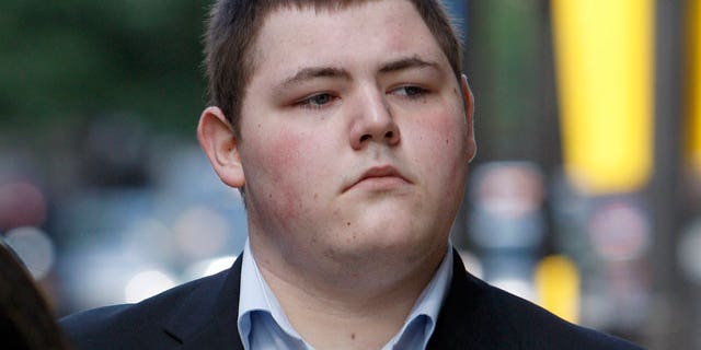 FILE: Actor Jamie Waylett arrives at Westminster Magistrates Court in London in July of 2009.