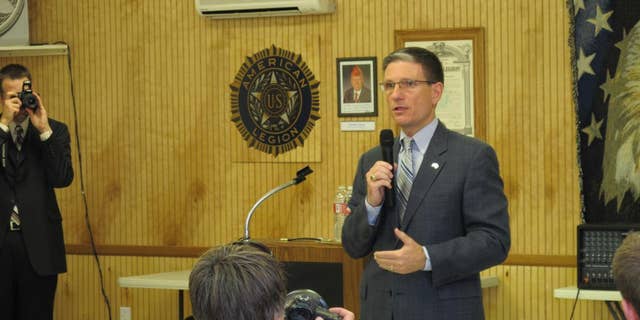 Rep. Joe Heck, R-Nev., speaks at a home state town hall Wednesday