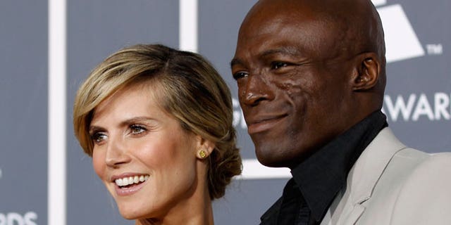 Heidi Klum and Seal before their split earlier this year.