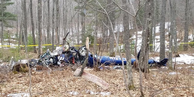 A medical helicopter crashed in a heavily wooded area in northern Wisconsin, killing all three people on board.