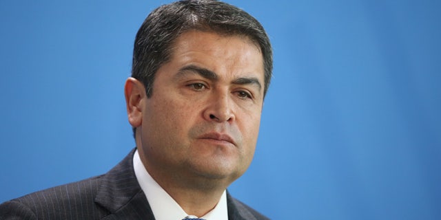 Pictured: Honduran President Juan Orlando Hernandez in 2015.