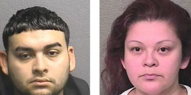 Eddie Herrera (L) and Melissa Martinez (R).