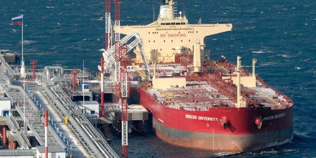 The Russian oil tanker known as Moscow University, seen in this 2009 file photo, was freed from pirates Thursday by Russian forces.