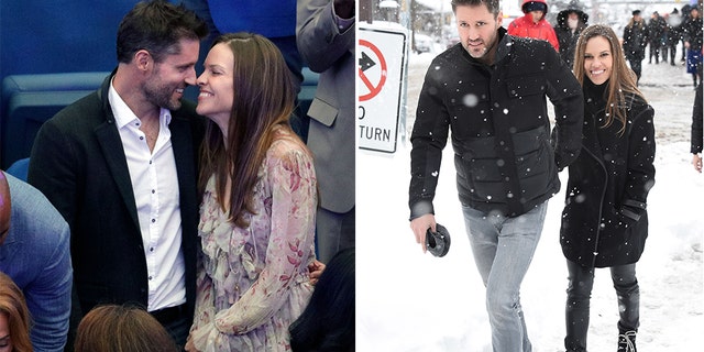 Hilary Swank married fiance Philip Schneider in a 'timeless' ceremony.