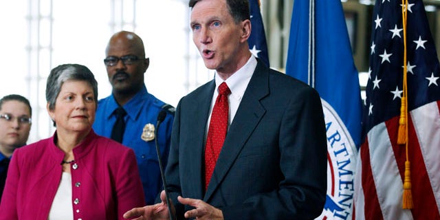 Nov. 17: Transportation Security Administration Chief John Pistole testifies on Capitol Hill in Washington, D.C., before the the Senate Commerce Committee hearing to examine the TSA. He told the Senate Homeland Security Committee on Nov. 16 that passengers who refuse to go through a full-body scanner machine and reject a pat-down, for religious or other reasons, will not be allowed to board.