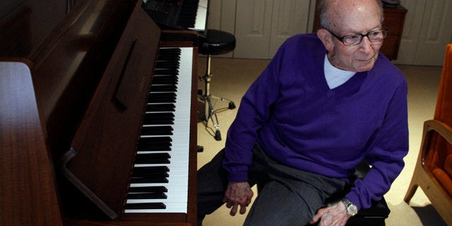 Oct. 17, 2013: Dr. George Horner speaks to the Associated Press at his home in Newtown Square, Pa.