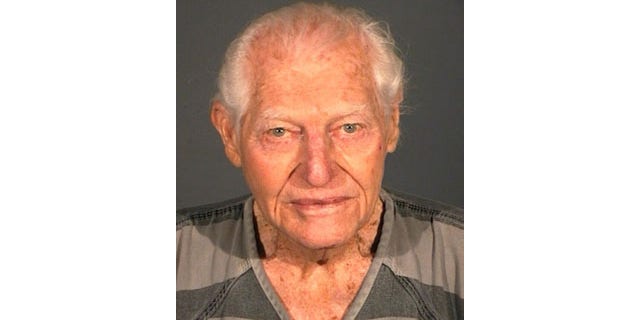 January 19, 2014: This photo provided by the Carson City Sheriff 's Department shows William Dresser, who was arrested Sunday after firing one shot with small-caliber semi-automatic handgun that struck his wife in the chest at Carson Tahoe Regional Medical Center in Carson City. (AP Photo/Carson City Sheriff Department)