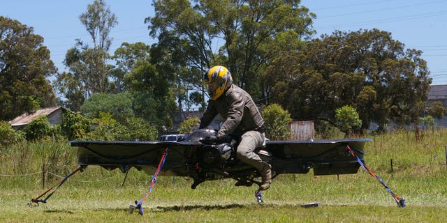 Malloy Aeronautics' bi-copter prototype.