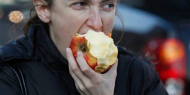 Might want to scan that apple with a laser before eating it.