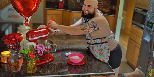 One stay-at-home dad decided to do something extra special for his wife this year after she was diagnosed with a rare form of cancer.