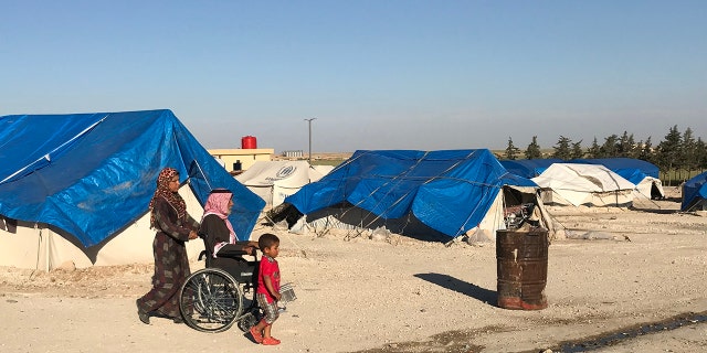 ISIS widows living in the Ein Essa displacement camp face an uncertain future.