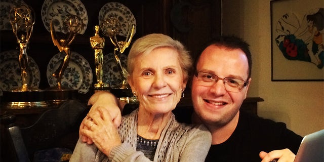 Patty Duke with William J. Jankowski.