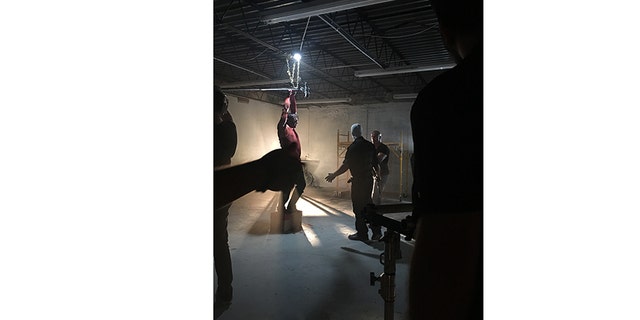 Behind the scenes of "The Fury."