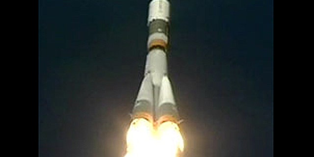 Oct. 30, 2011: The unpiloted ISS Progress 45 cargo craft launches from the Baikonur Cosmodrome in Kazakhstan.