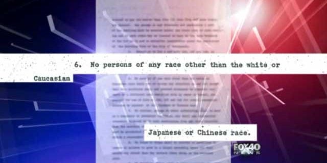 Homeowner contracts still include language that discriminates against African-Americans.