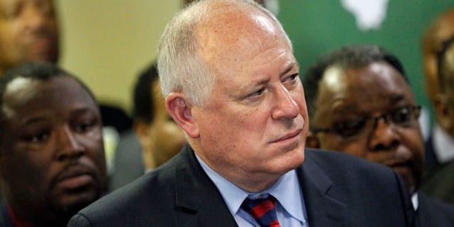 Illinois Gov. Patrick Quinn listens to a question from the crowd gathered Thursday, June 12, 2014, in Chicago.