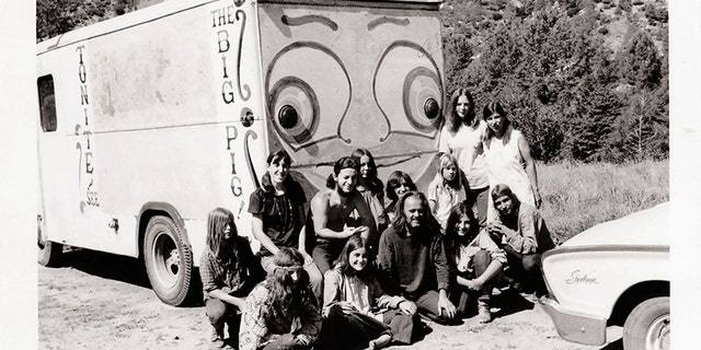 "This is the bread truck that my family drove around in when we dropped out."