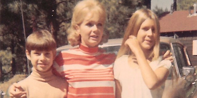 "With Mom and Carrie in Ouray, Colorado, in 1969."