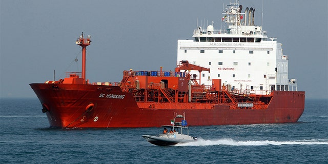 The U.S. says Iran has halted the harassment of U.S. naval vessels in the Persian Gulf by boats like this Islamic Revolutionary Guard Corps speedboat.