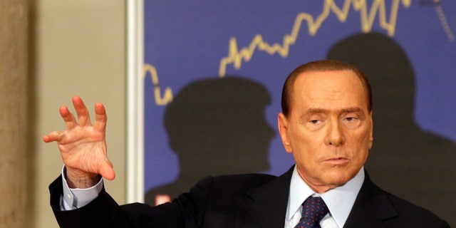 Sept. 27, 2012 - FILE photo of Former Italian premier Silvio Berlusconi.
