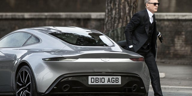 Daniel Craig during the shooting of the latest James Bond movie, "Spectre," in Rome, Feb. 21, 2015.
