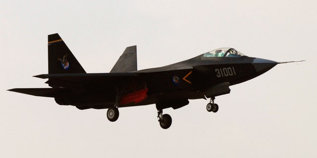 October 31, 2012: The J-31, or Falcon Hawk, participates in a test flight in Shenyang, Liaoning province, China.