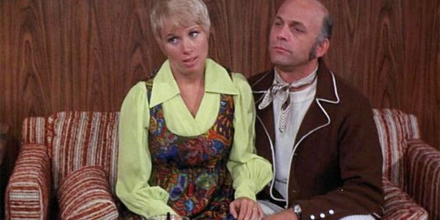 Joyce Bulifant filming "The Mary Tyler Moore Show."