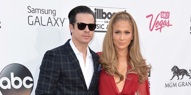 Casper Smart and Jennifer Lopez attend the Billboard Music Awards on May 18, 2014 in Las Vegas, Nevada.