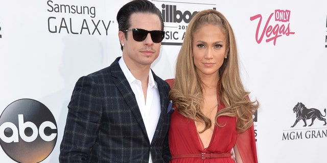 Casper Smart and Jennifer Lopez attend the Billboard Music Awards on May 18, 2014 in Las Vegas, Nevada.