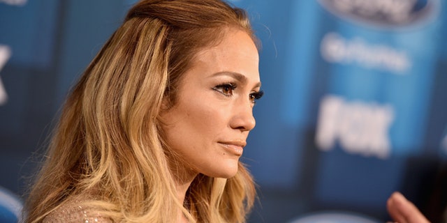 Jennifer Lopez on April 7, 2016 in Hollywood, California.