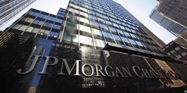 September 19, 2013: A sign outside the headquarters of JP Morgan Chase & Co in New York. (REUTERS/MIKE SEGAR)