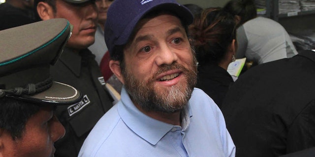 June 11, 2012: American Jacob Ostreicher is seen in a courtroom at Santa Cruz, Bolivia.