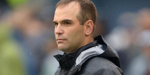 Sep 22, 2013; Seattle, WA, USA; Jacksonville Jaguars general manager David Caldwell before the game against the Seattle Seahawks at CenturyLink Field. Mandatory Credit: Kirby Lee-USA TODAY Sports