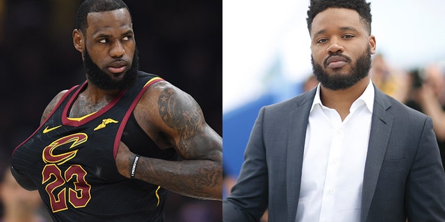 LeBron James (left) will reportedly star in a new “Space Jam” movie that will be produced by filmmaker Ryan Coogler (right)