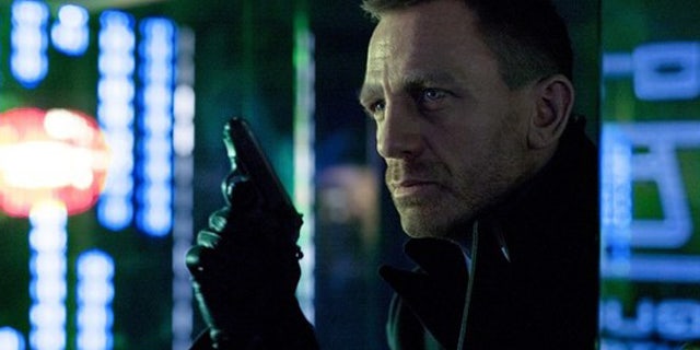 British actor Daniel Craig appears in a scene set in Shanghai in the upcoming James Bond film 'Skyfall' currently being filmed.