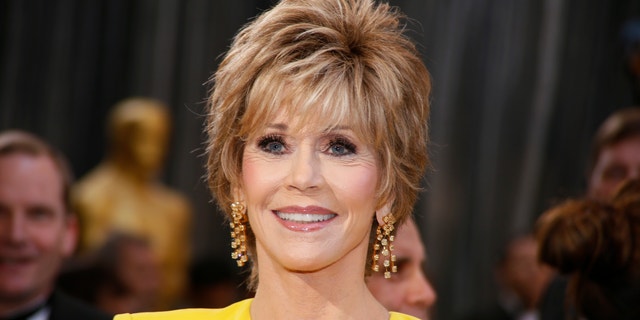 Actress Jane Fonda arrives at the 85th Academy Awards in Hollywood, California February 24, 2013.