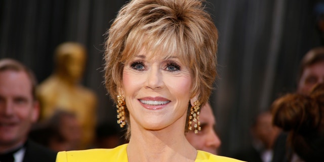 Actress Jane Fonda arrives at the 85th Academy Awards in Hollywood, California February 24, 2013.