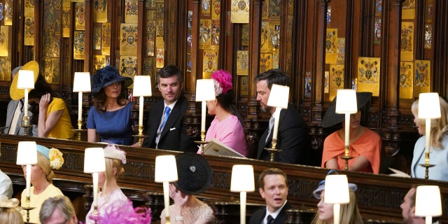 Gavankar attended the royal wedding service inside of St. Georges Chapel along side other celebrities like Amal and George Clooney.