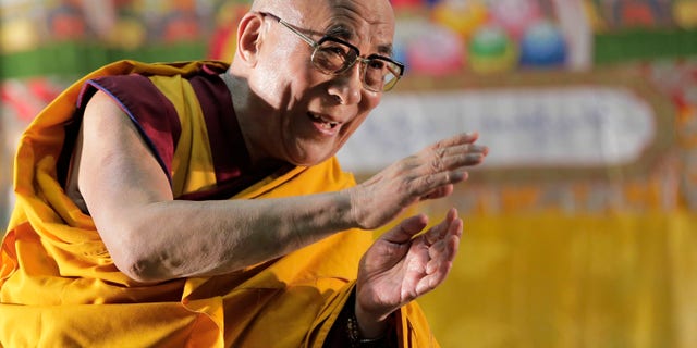 Nov. 4, 2012 - FILE of the Dalai Lama at a religious lecture in Yokohama, near Tokyo, on a 12-day visit to deliver speeches and take part in a symposium.