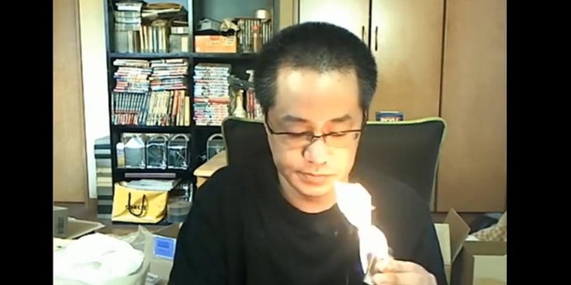 Screenshot from YouTube video