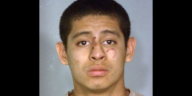 This photo provided by the Nevada Highway Patrol shows Jean Soriano, 18, who was booked into the Clark County Detention Center after he was treated and released at University Medical Center in Las Vegas. Soriano has been arrested on suspicion of driving under the influence in a southern Nevada crash that killed five members of a California family and injured the suspect and three other people. (AP Photo/Nevada Highway Patrol)