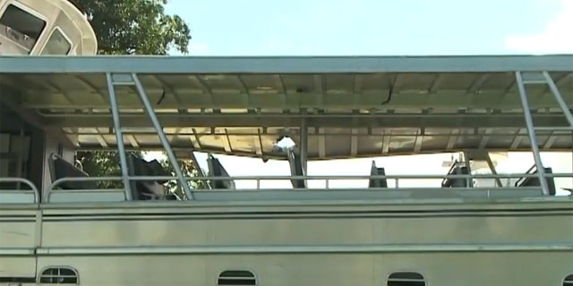 The owner of the tour boat said he never saw the explosion.